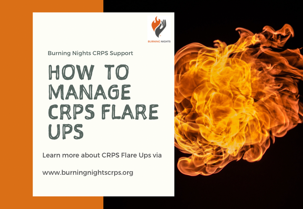 How to manage a CRPS flare up
